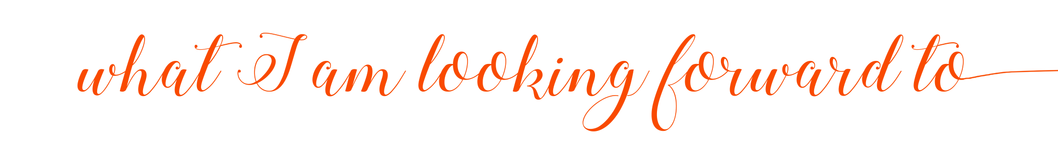 blog look forward to