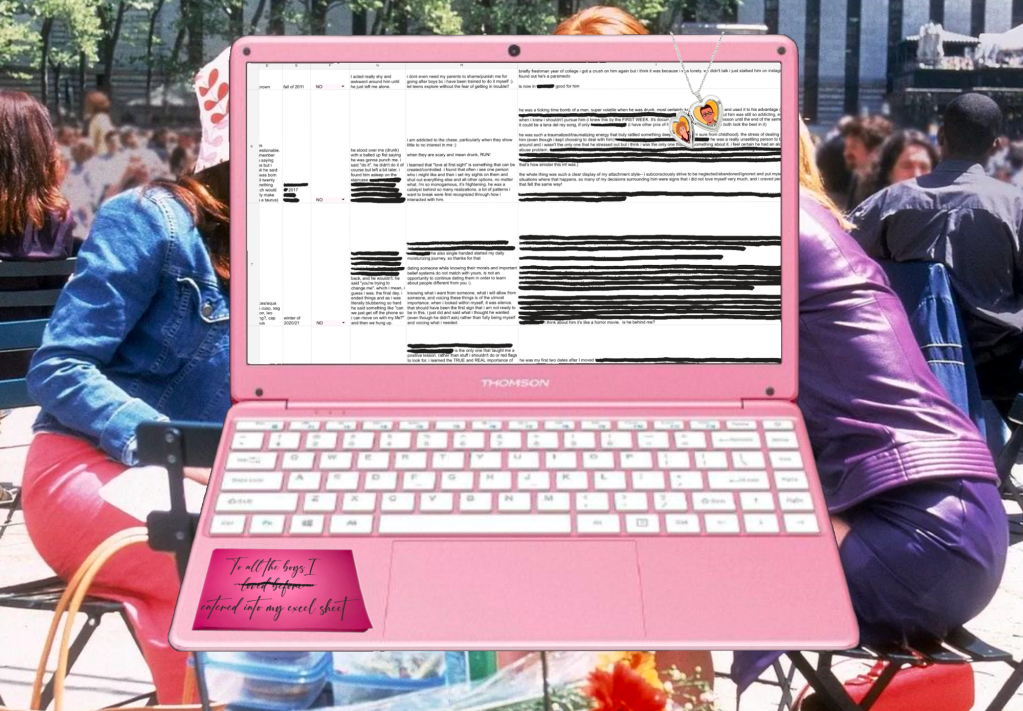 To All the Boys I Entered into my Excel&nbsp;Sheet